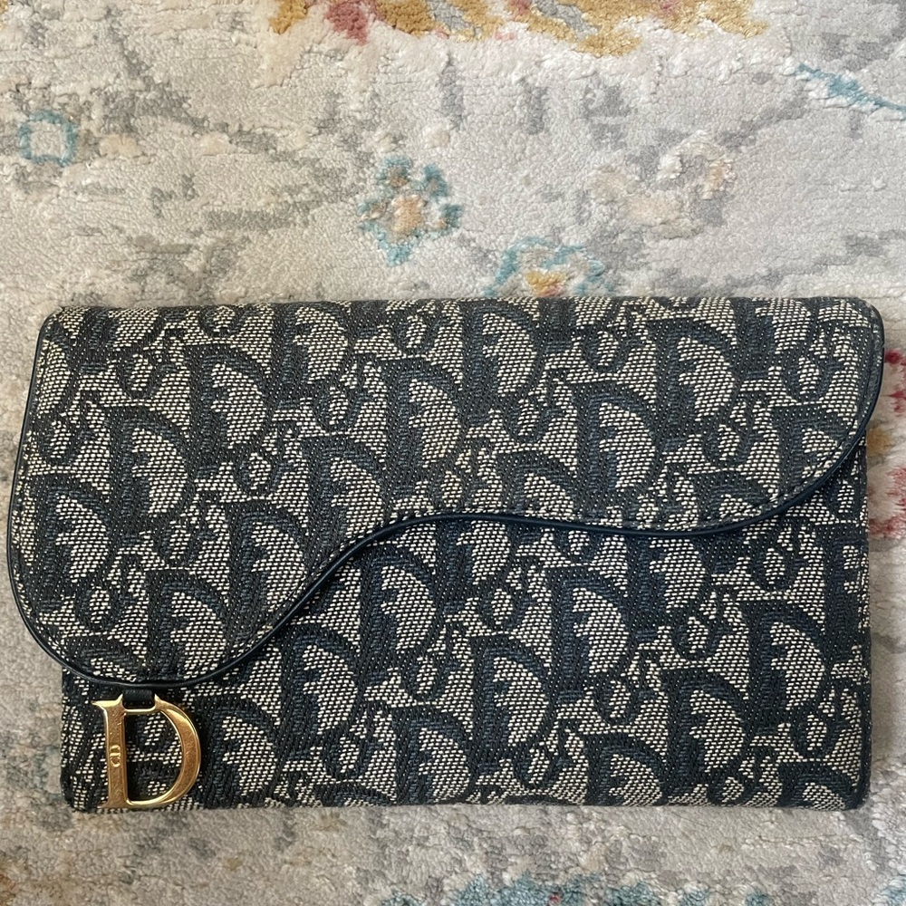 Dior Saddle vintage wallet